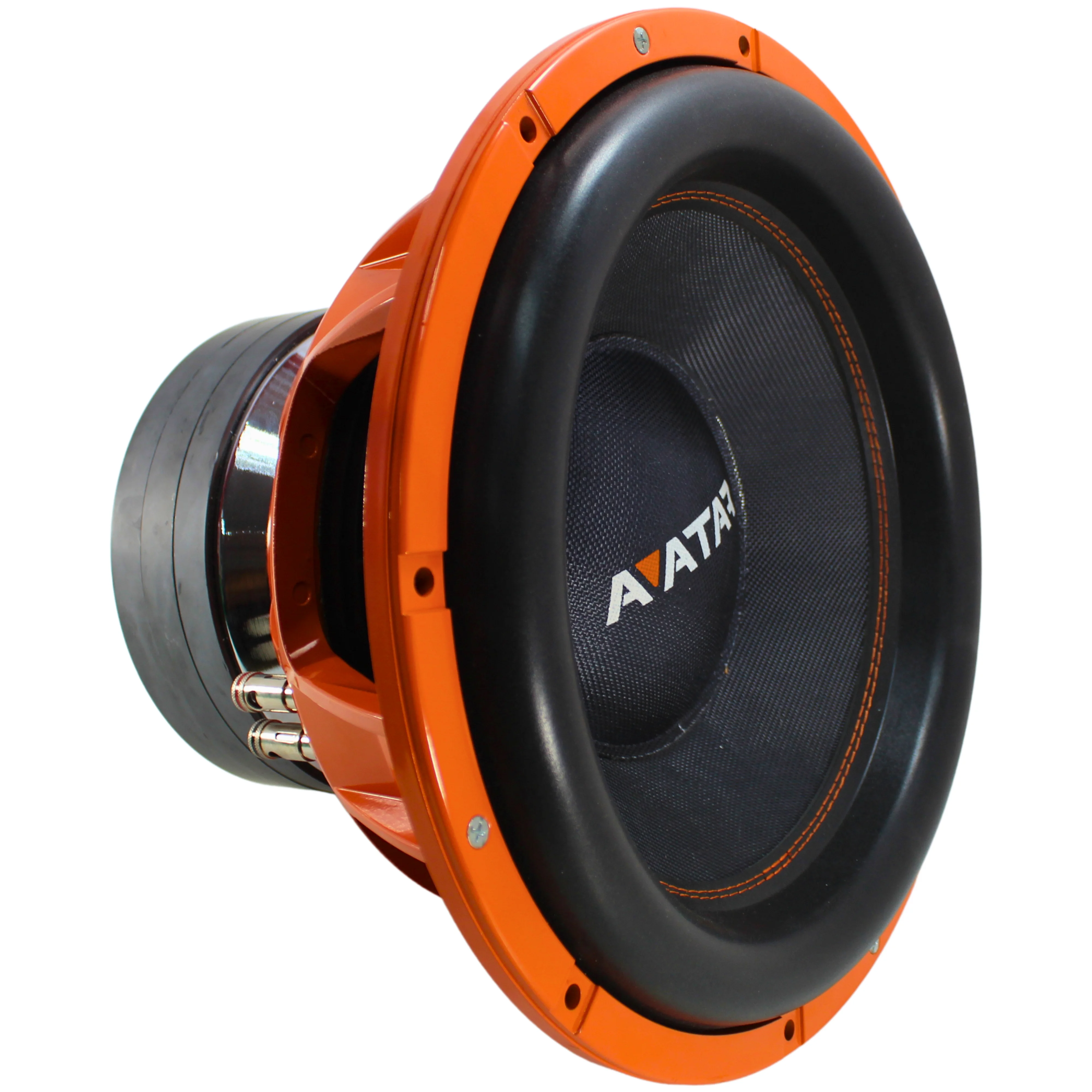 Avatar Tsunami Series 15′′ 3000W RMS 2-Ohm DVC Orange Subwoofer / AT-STU-1546-D2