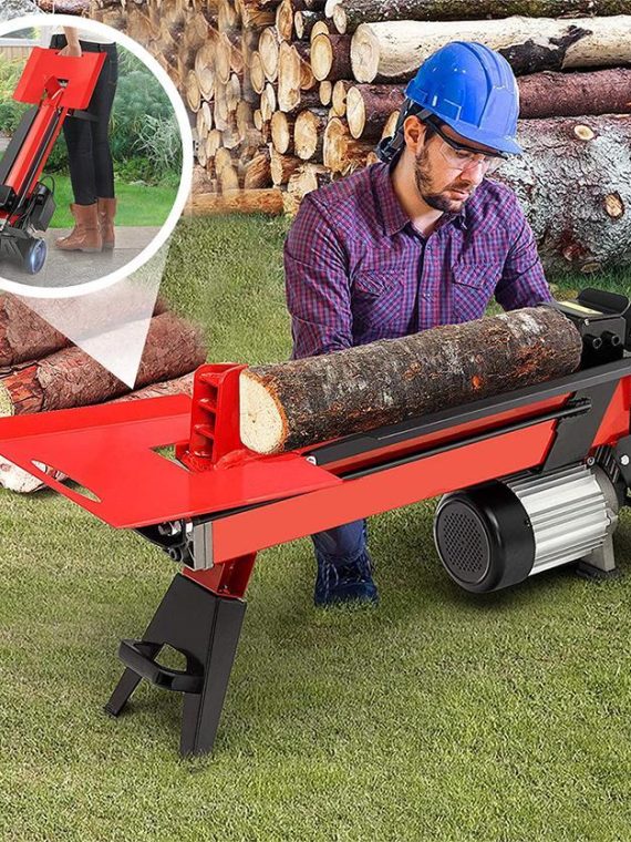 Heavy Duty 7 Tons Electric Hydraulic Log Splitter Machine