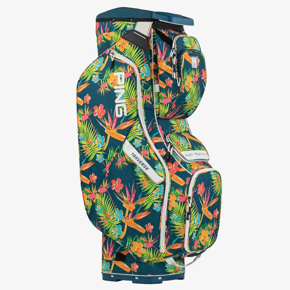 Ping Traverse Cart Bag - Buck Dark Sea Platinum