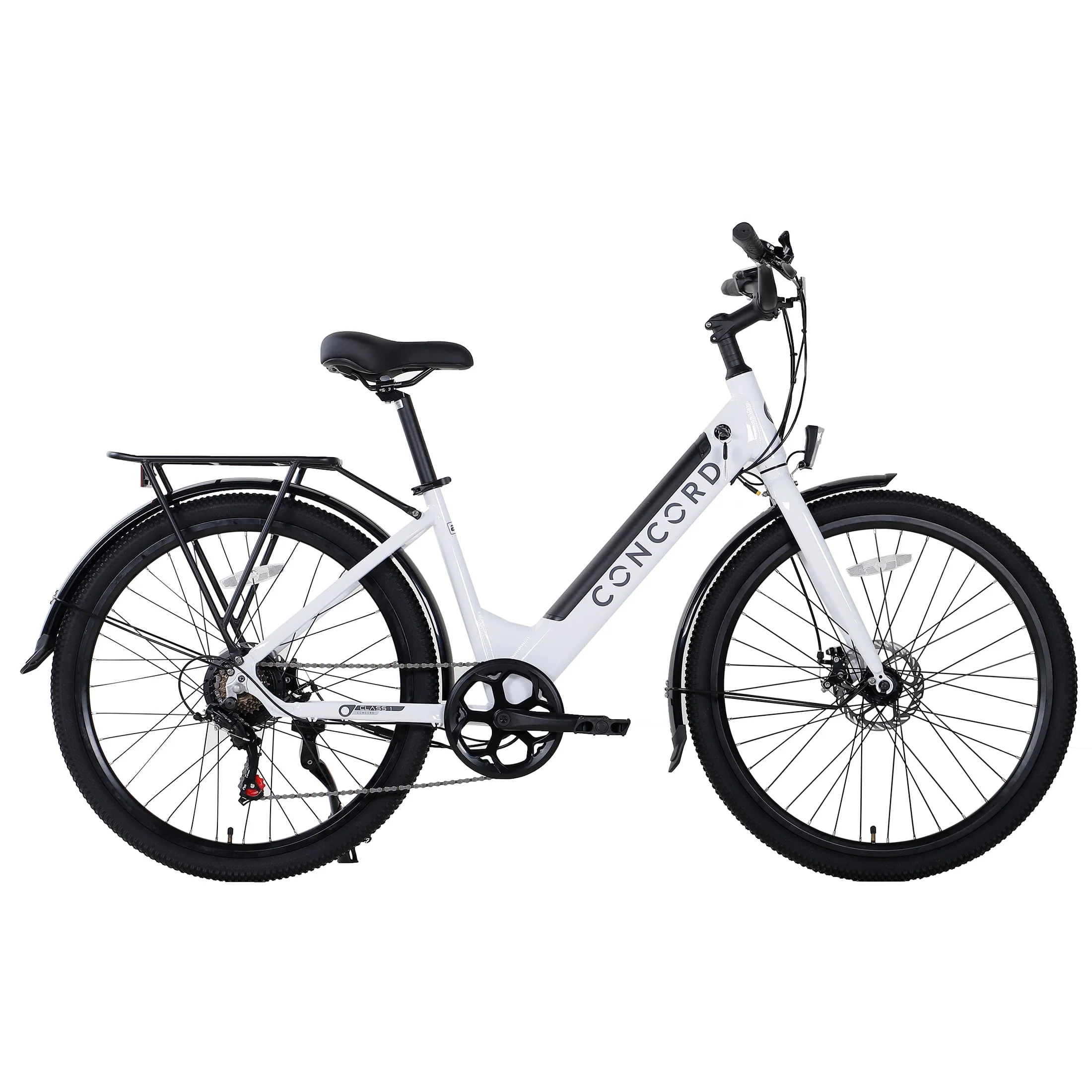 Concord Step-Thru Electric Commuter Bike, 27.5