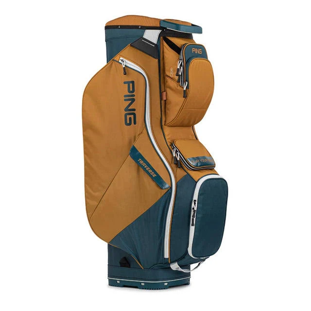 Ping Traverse Cart Bag - Black White