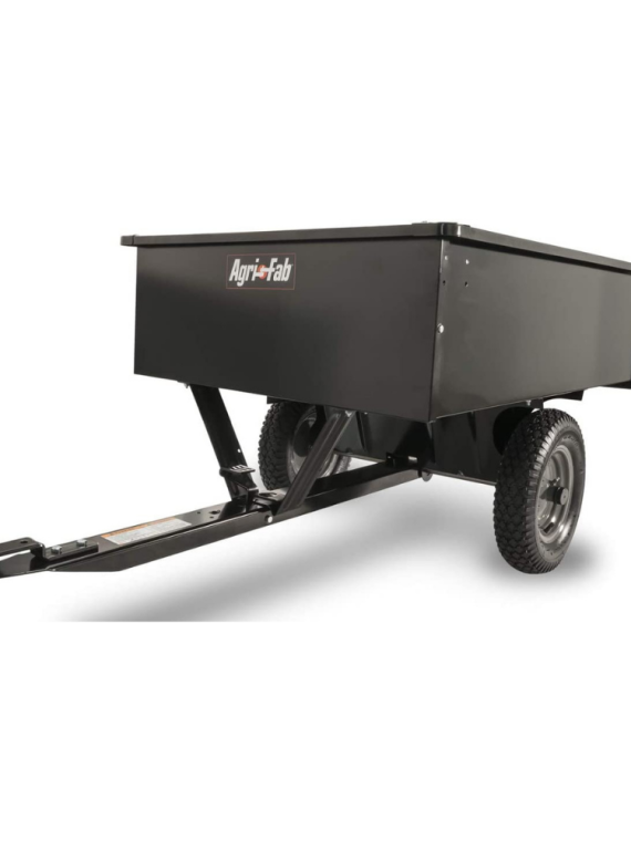 Agri-Fab Utility Tow Behind Steel Dump Cart, 750 Pound Capacity