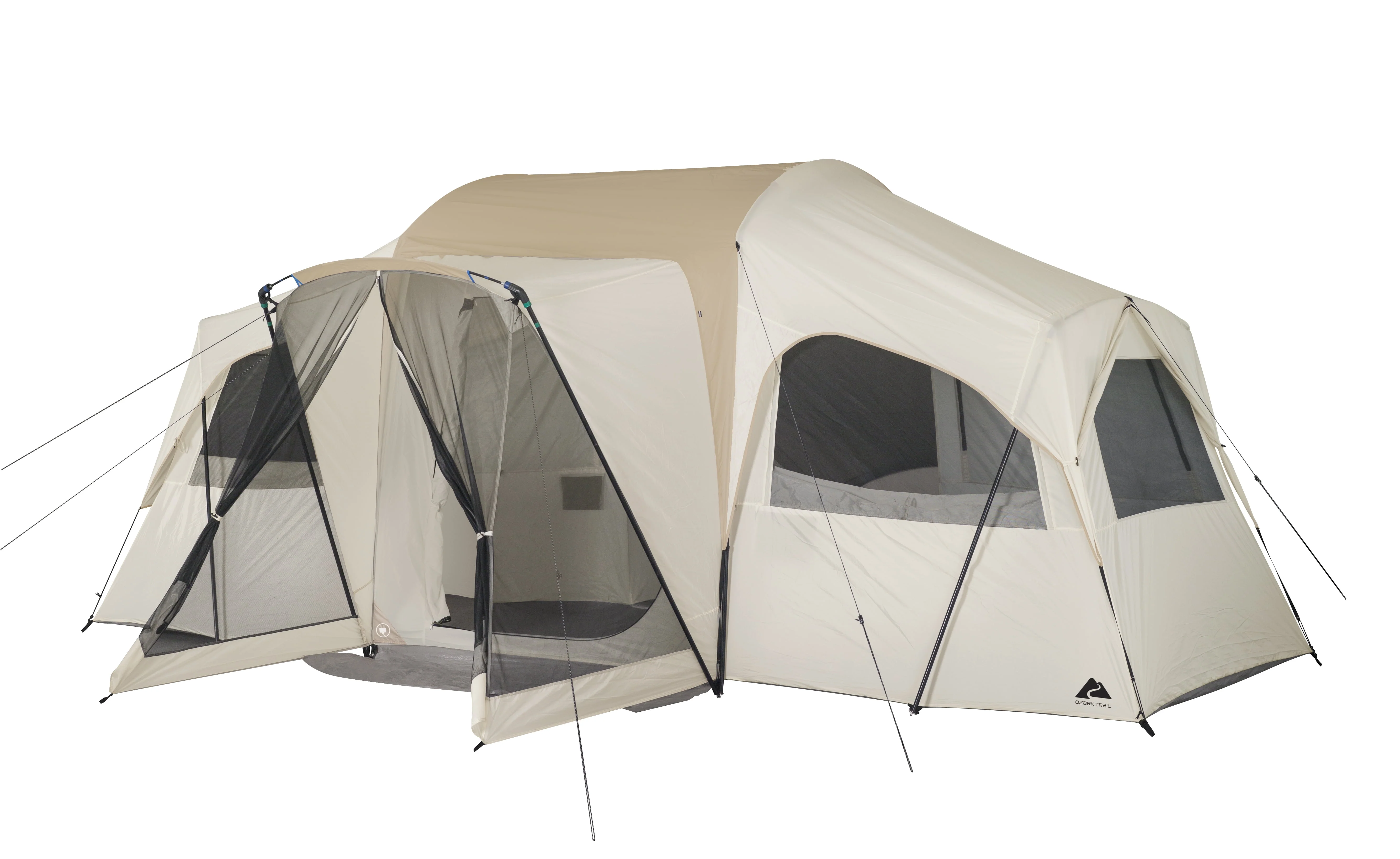 Ozark Trail, 12-Person Glamping Tent,  19' x 18' x 84”, 42.62 lbs.