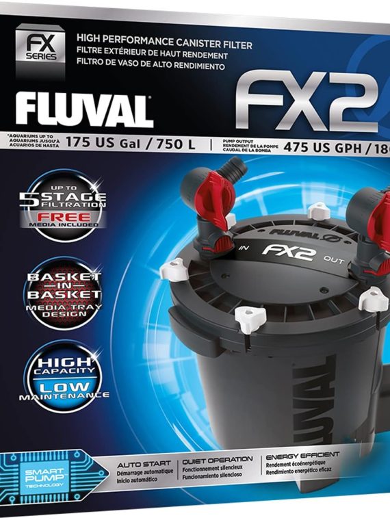 High Performance Aquarium Filter, Canister Filter for Aquariums up to 400 Gal.