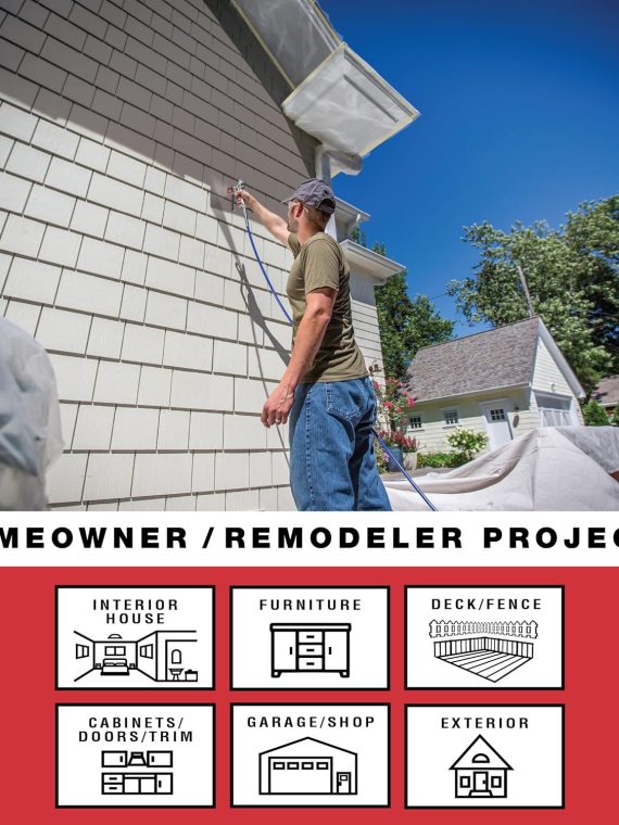 Graco Magnum 262805 X7 Cart Airless Paint Sprayer, Gray – Magnum X7 Airless Paint Sprayer