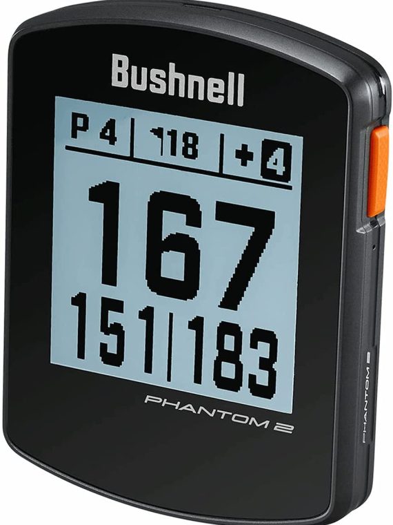 Bushnell Phantom 2 Golf GPS Rangefinder, Black
