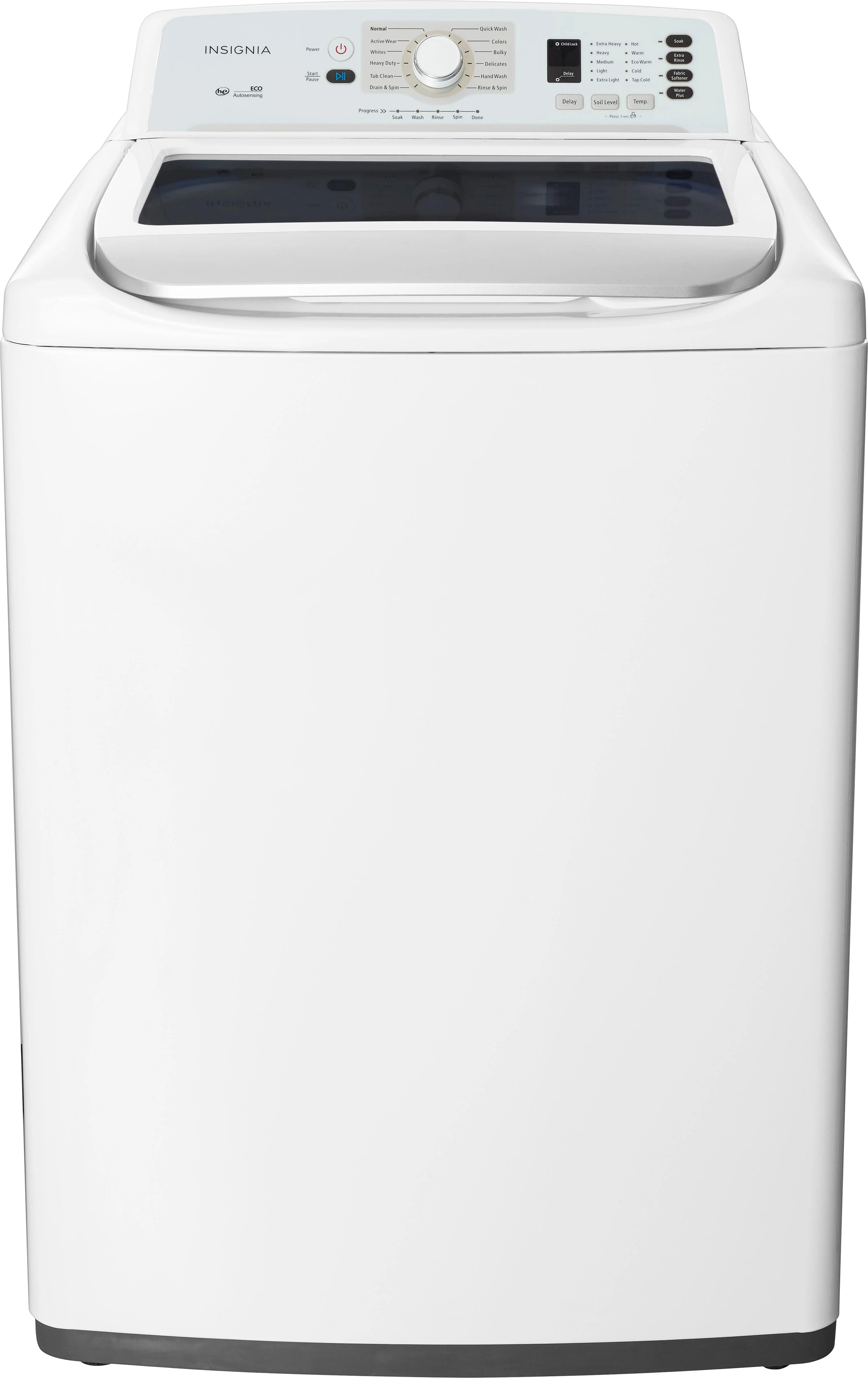 4.1 Cu. Ft. High Efficiency Top Load Washer - White