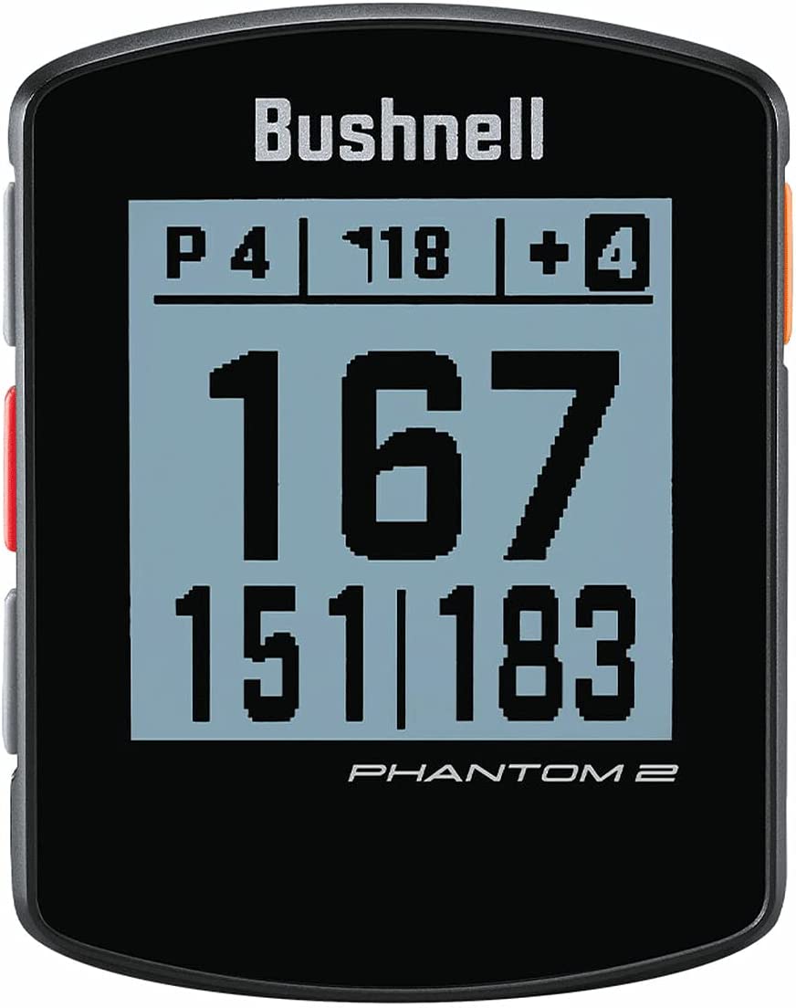 Bushnell Phantom 2 Golf GPS Rangefinder, Black