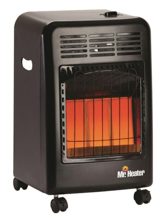 18,000 BTU Cabinet Portable Propane Radiant Heater