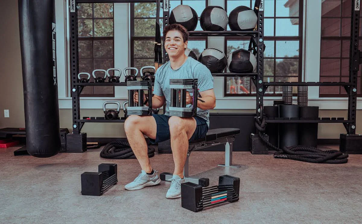 PowerBlock Elite Exp 50 lb. Expandable Dumbbell Set