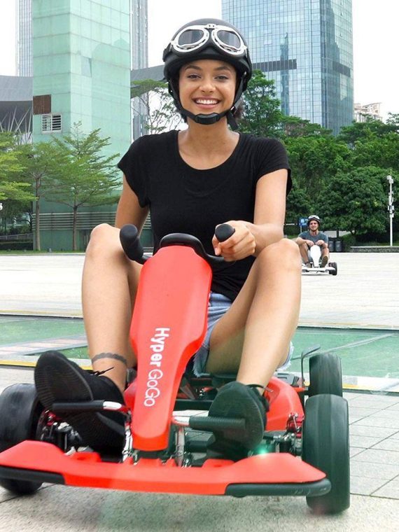 8.5” Off Road Hoverboard Go Kart for Adult – Hyper GOGO & TwoDots Glyboard Corse Gokart – 9.3MPH – 265LBS