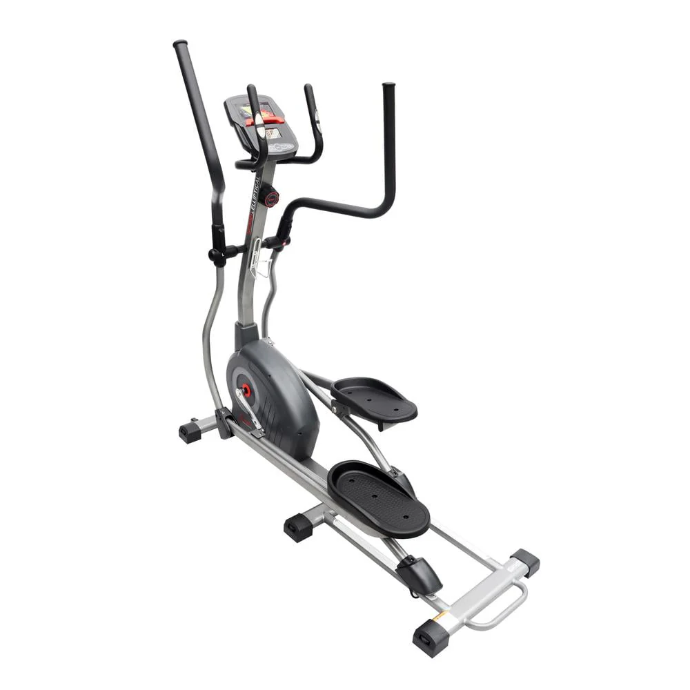 Sunny Health & Fitness Cross Trainer Elliptical, Elite Interactive Series w Smart Bluetooth & FREE SunnyFit® App – SF-E320048