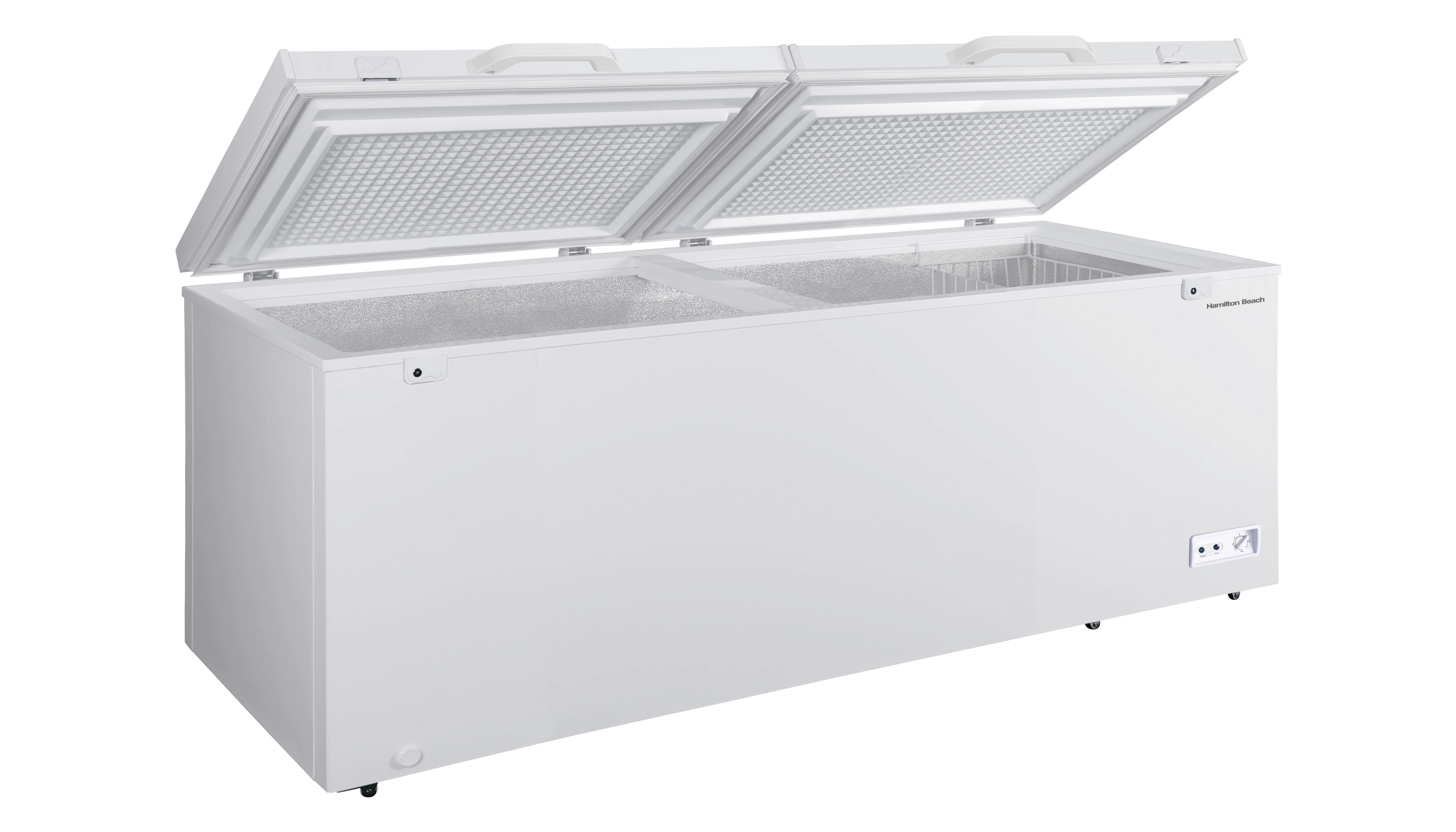 Hamilton Beach 21 Cu. ft. Chest Freezer, Double Doors, HZ9212, White