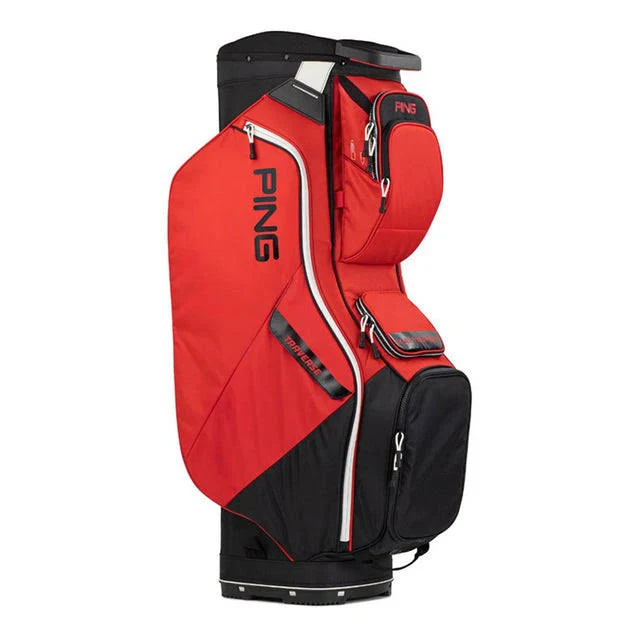 Ping Traverse Cart Bag - Black White