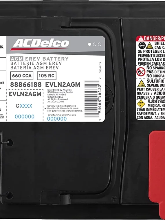 ACDelco EVLN2AGM Automotive AGM Battery