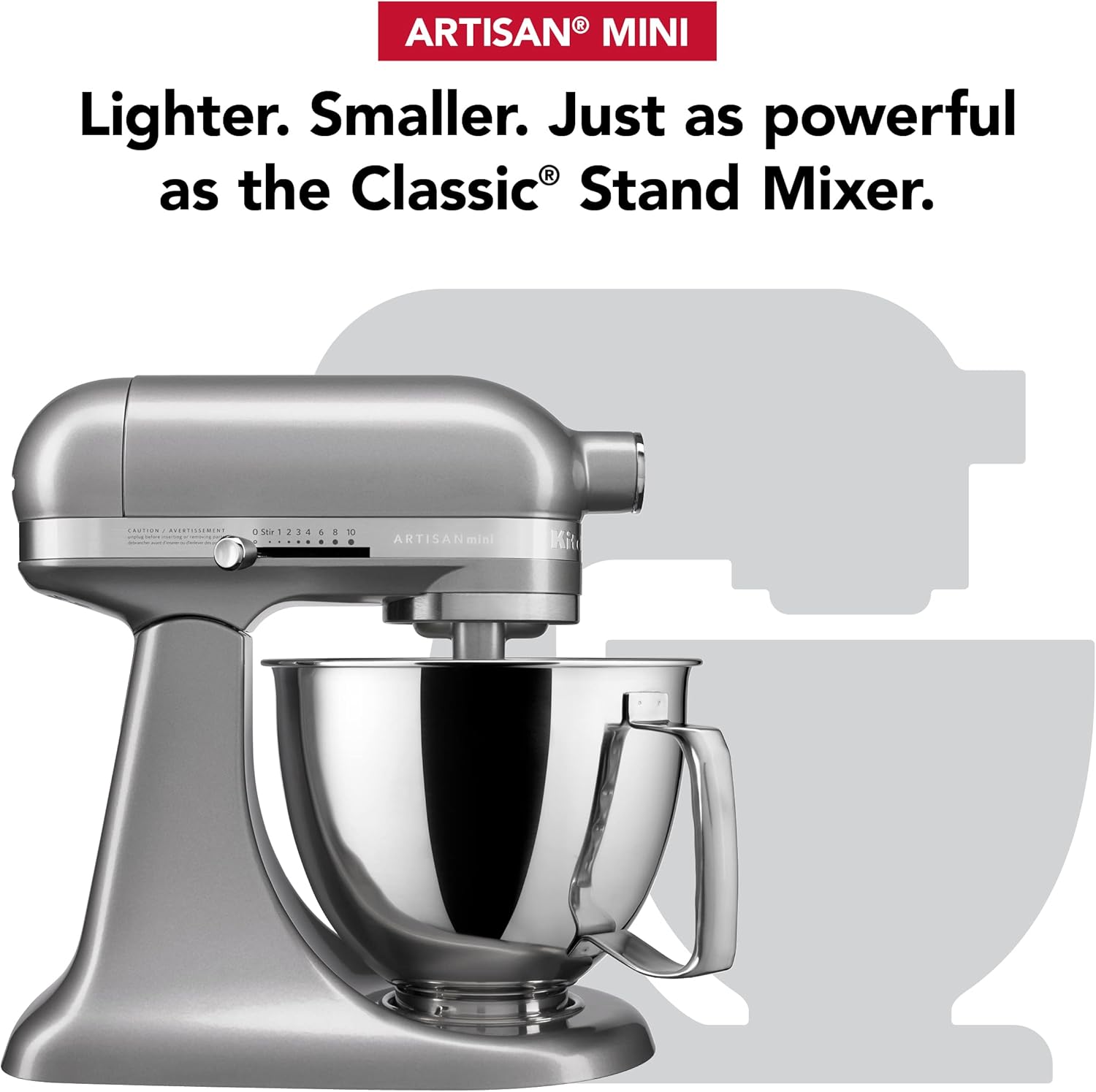 Artisan Mini 3.5 Quart Tilt-Head Stand Mixer – KSM3316X – Cast Iron Black