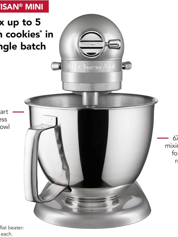 Artisan Mini 3.5 Quart Tilt-Head Stand Mixer – KSM3316X – Cast Iron Black