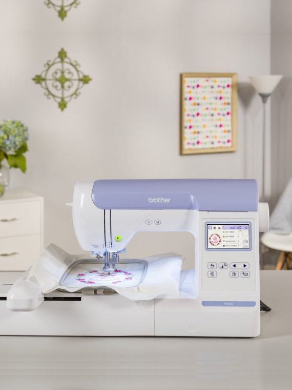 Brother Computerized Embroidery Machine with 5 in x 7 in Embroidery Area and LCD Screen