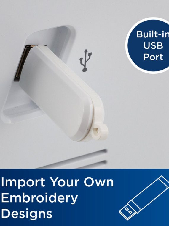 Brother Computerized Embroidery Machine with 5 in x 7 in Embroidery Area and LCD Screen