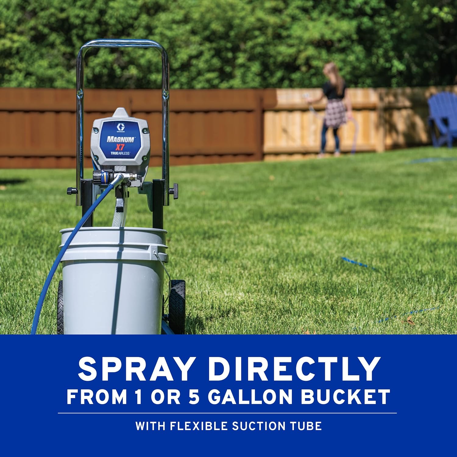 Graco Magnum 262805 X7 Cart Airless Paint Sprayer, Gray – Magnum X7 Airless Paint Sprayer