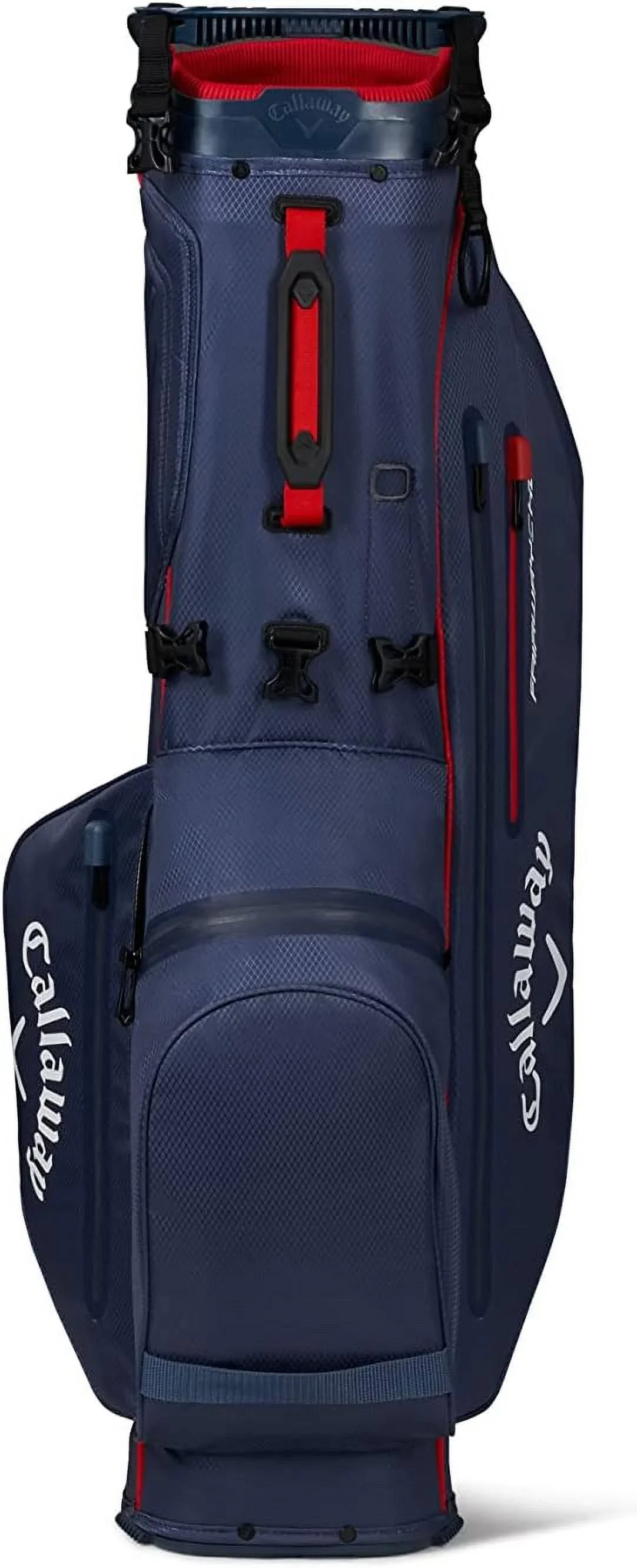 Callaway Fairway C Double Strap HD Stand Bag - Navy/Red