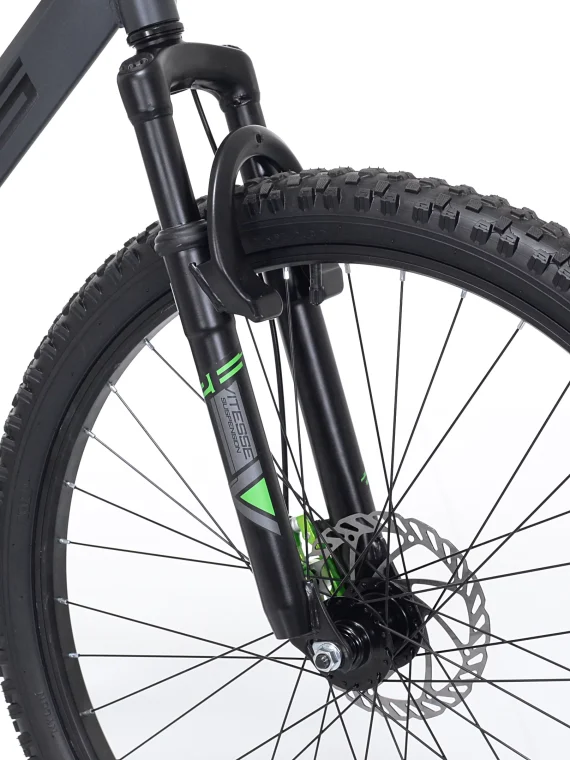 Genesis 26′′ V2100 Men’s Dual Suspension Mountain Bike, Slate Gray