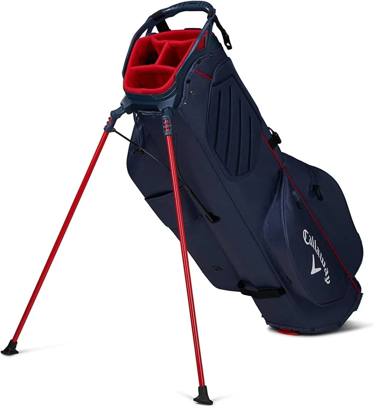 Callaway Fairway C Double Strap HD Stand Bag - Navy/Red