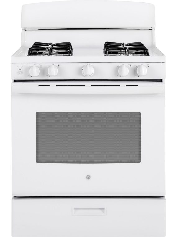GE 30-inch Freestanding Gas Range JGBS30DEKWW