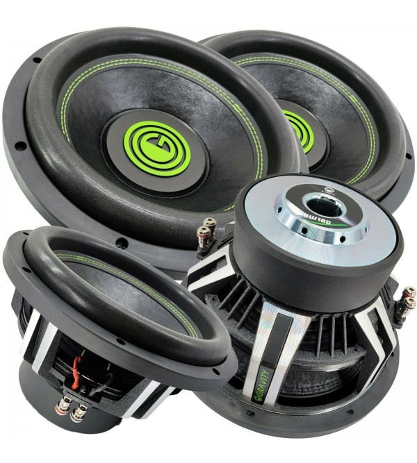 2 x Warzone 12 Inch 6000 Watt Car Audio Subwoofer w/ 2 Ohm DVC Power (2 Woofers)