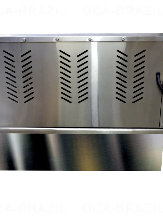 Brazilian BBQ Charcoal Grill with Firebox – 9 Skewers – Oca-Brazil