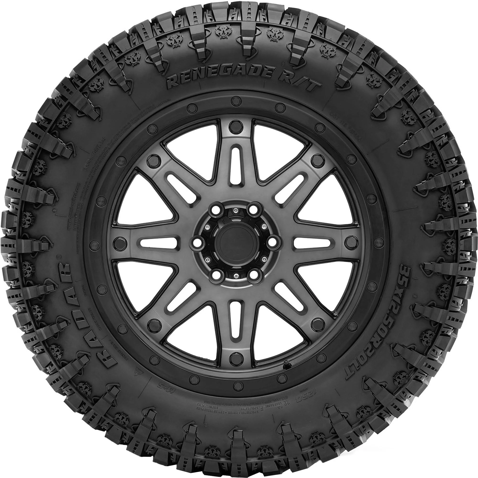 Radar Renegade R/T Rugged Terrain LT33X12.50R18 122Q F Light Truck Tire