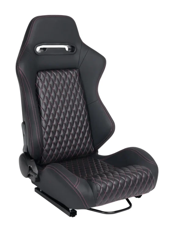 High Quality Racing Seat with Suade Material Double Slider Design – Set of 2 Pieces