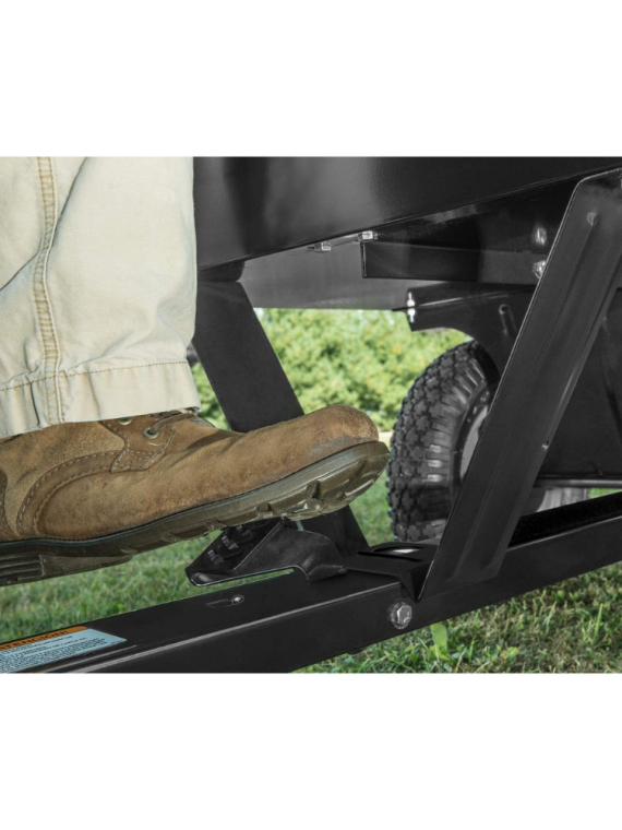 Agri-Fab Utility Tow Behind Steel Dump Cart, 750 Pound Capacity