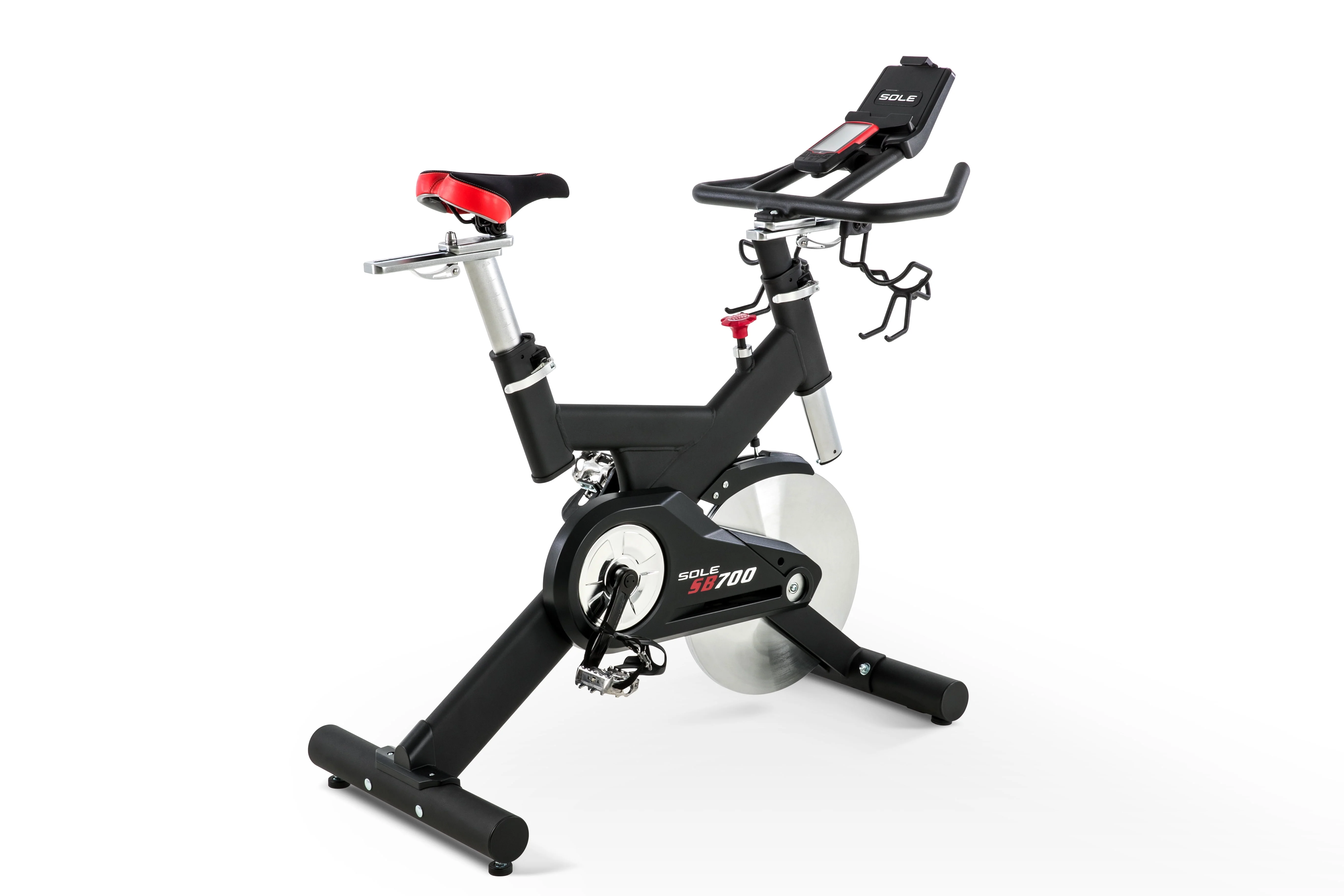 Sole Fitness SB700 Indoor Stationary Adjustable Cycling Bike 100 Resistance Level Cardio Home Exercise Equipment