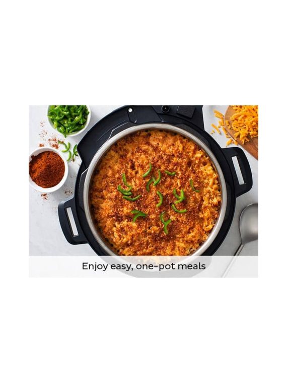 Instant Pot 8 qt. Stainless Steel Duo Electric Pressure Cooker 113-0002-03