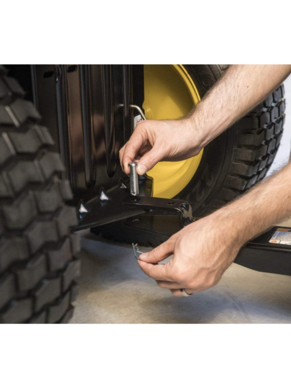 Agri-Fab Utility Tow Behind Steel Dump Cart, 750 Pound Capacity