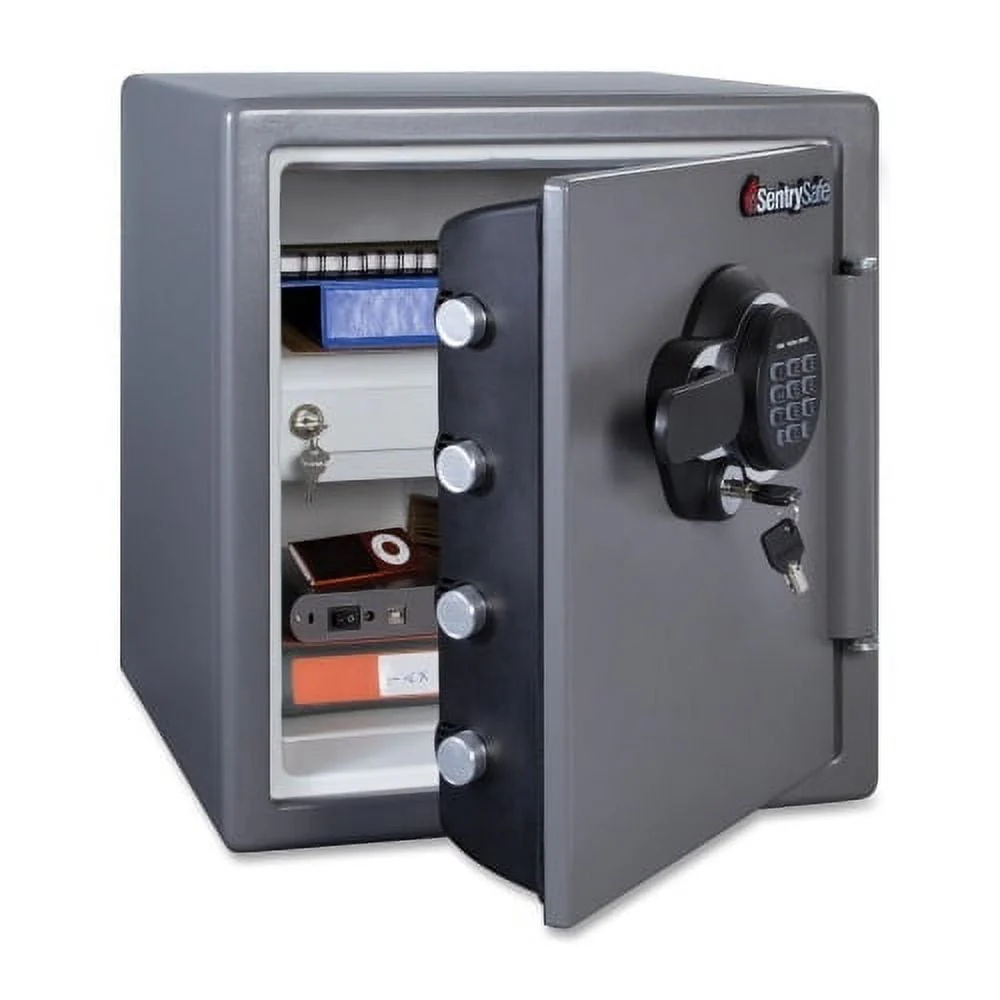Sentry Safe Fire-Safe Electronic Lock Business Safes 1.23 ft - Electronic Lock - Fire Resistant, Water Resistant, Pry Resistant - Internal Size 13.80