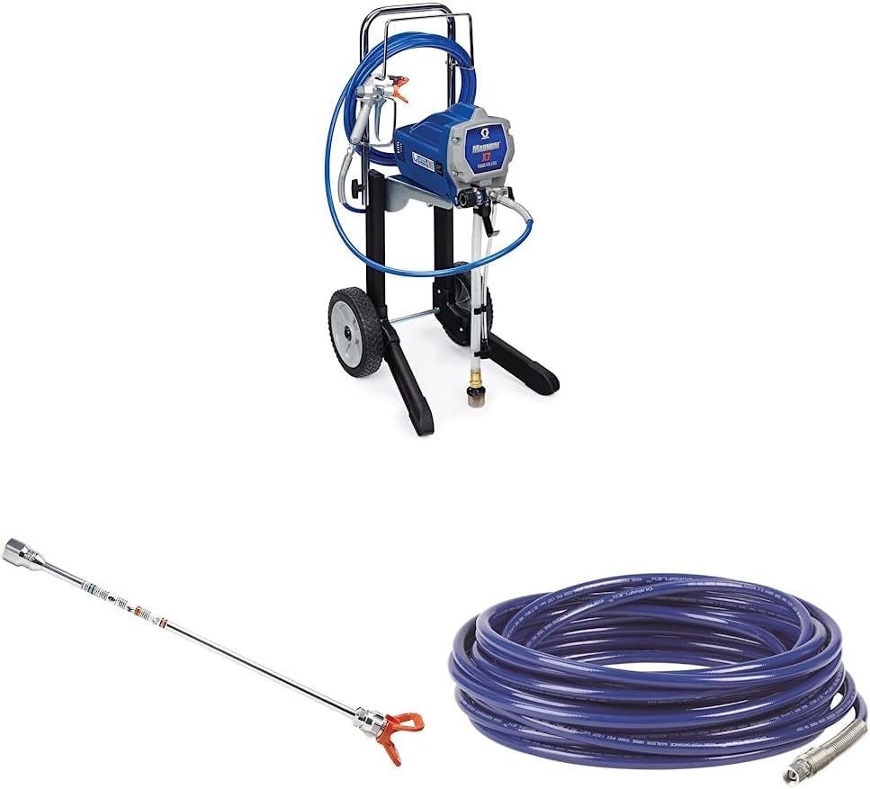 Graco Magnum 262805 X7 Cart Airless Paint Sprayer, Gray – Magnum X7 Airless Paint Sprayer