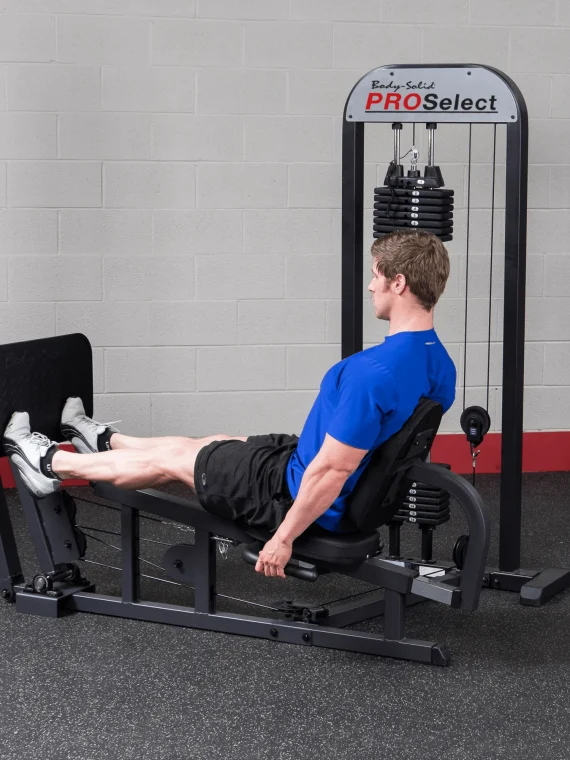 Body Solid – GLP-STK/3 Pro-Select Leg Press with 310 Weight Stack