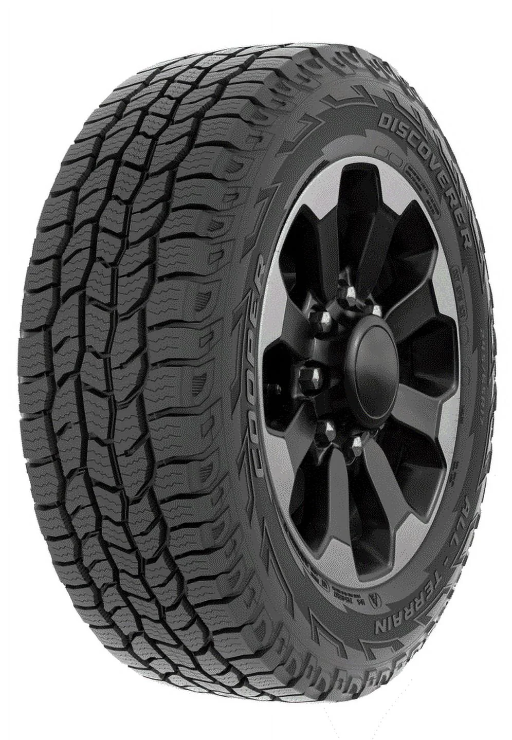 Cooper Discoverer All-Terrain 245/75R16 111T Light Truck & SUV Tire Fits: 2015 Toyota Tacoma TRD Pro, 1996-2002 Chevrolet Tahoe LT