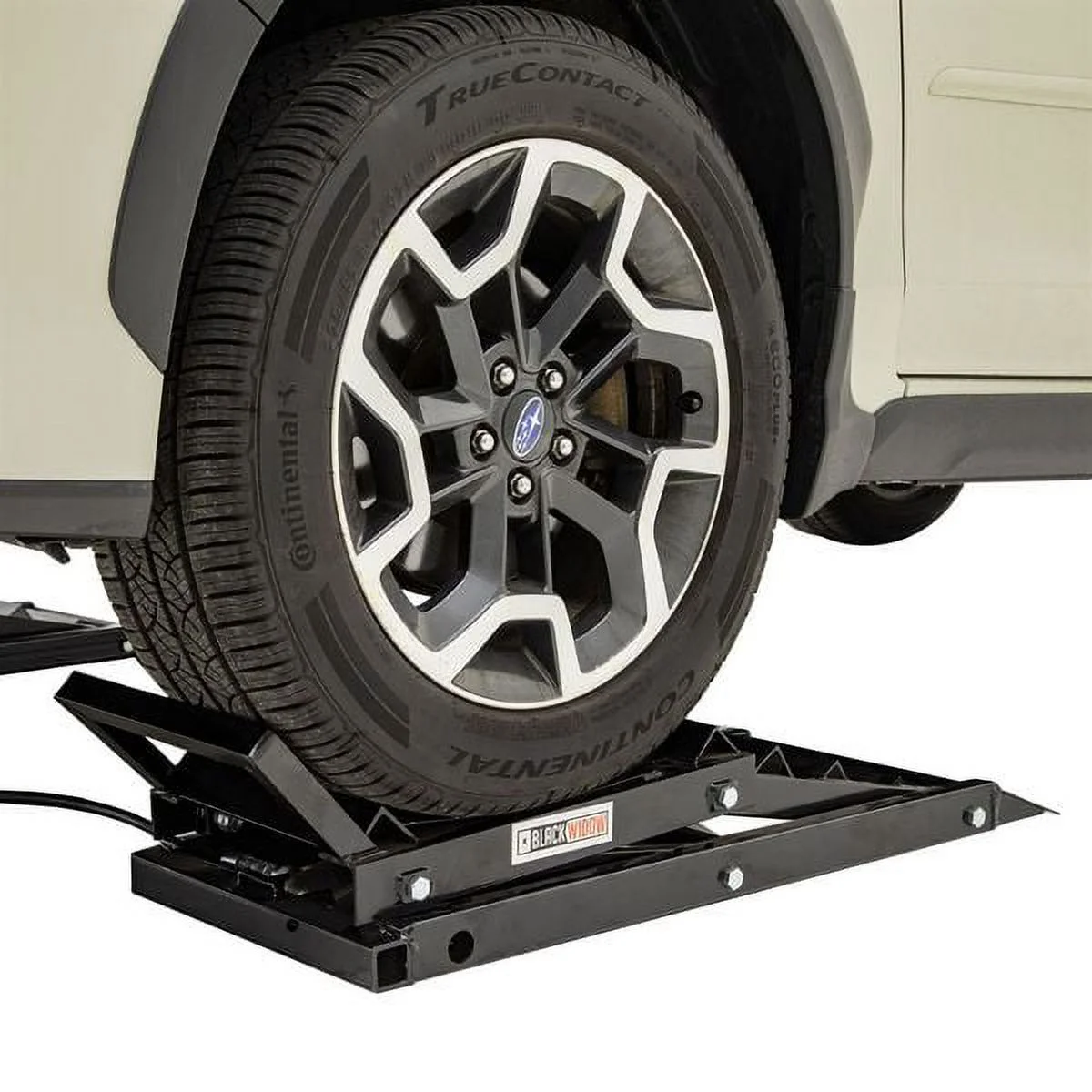Black Widow Hydraulic Car Lift with Ramp – 3,000 lb. per pair Capacity
