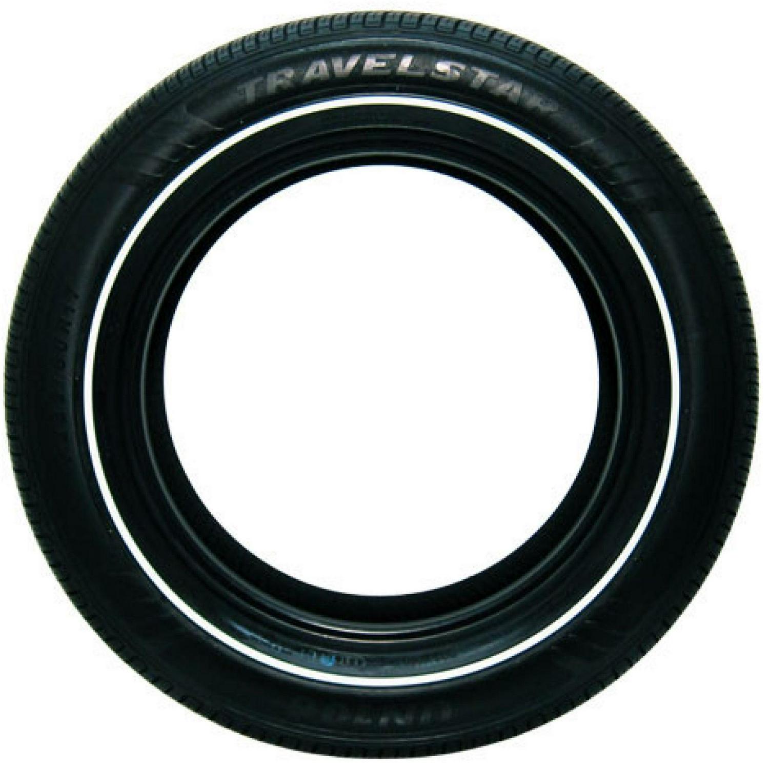 Travelstar UN106 All Season Tire 225/60R16 98T Passenger Tire 225/60/16,Narrow White Stripe 9mm