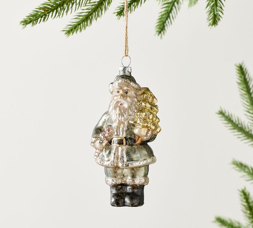 Mercury Santa Ornament