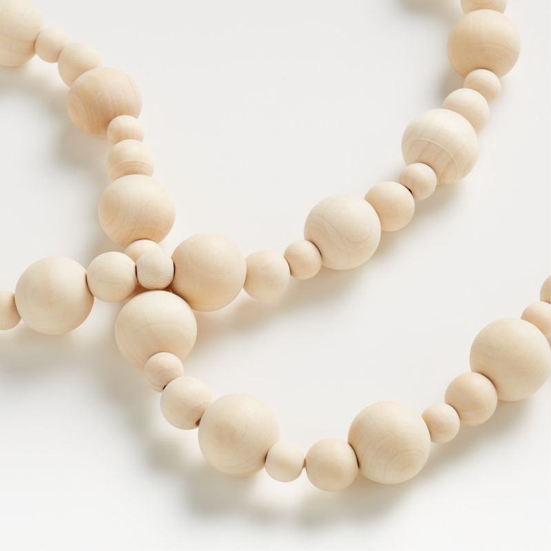 Wood Bead Garland 72