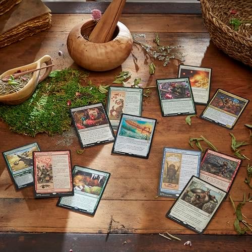 Magic: The Gathering Bloomburrow Commander Deck Bundle �?Includes All 4 Decks (Animated Army  Family Matters  Peace Offering  and Squirreled Away)