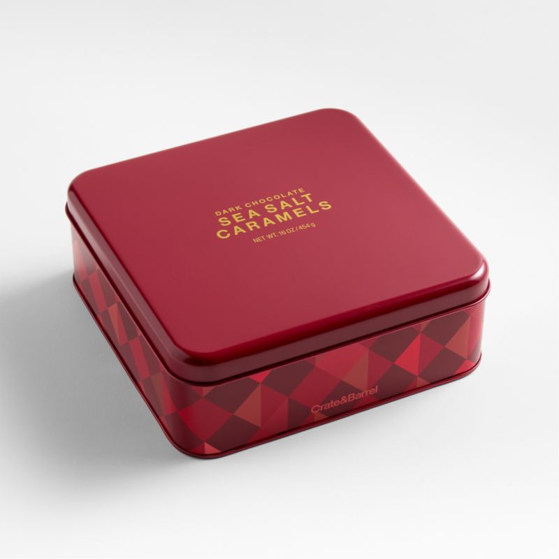 Dark Chocolate Sea Salt Caramels with Gift Box