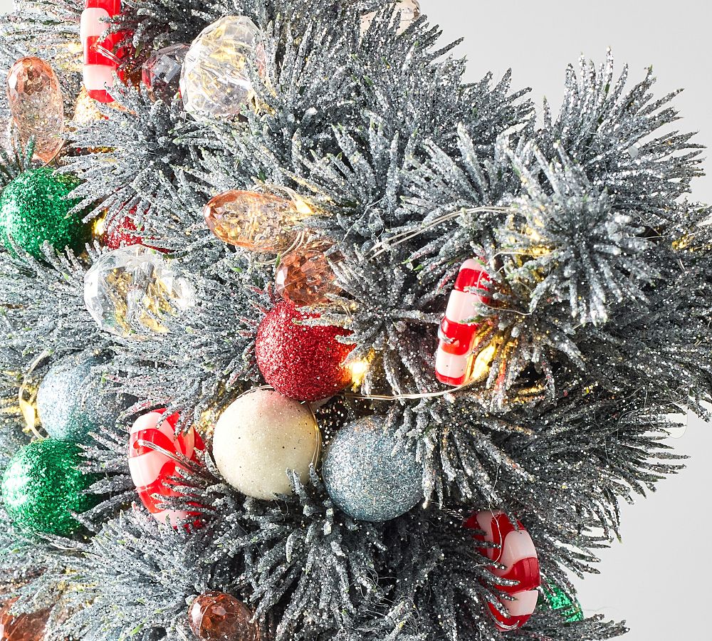 Lit Candy Bauble Star Tree Topper