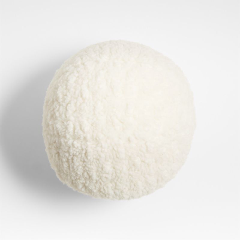 Ivory Snowball Sherpa 12''x12