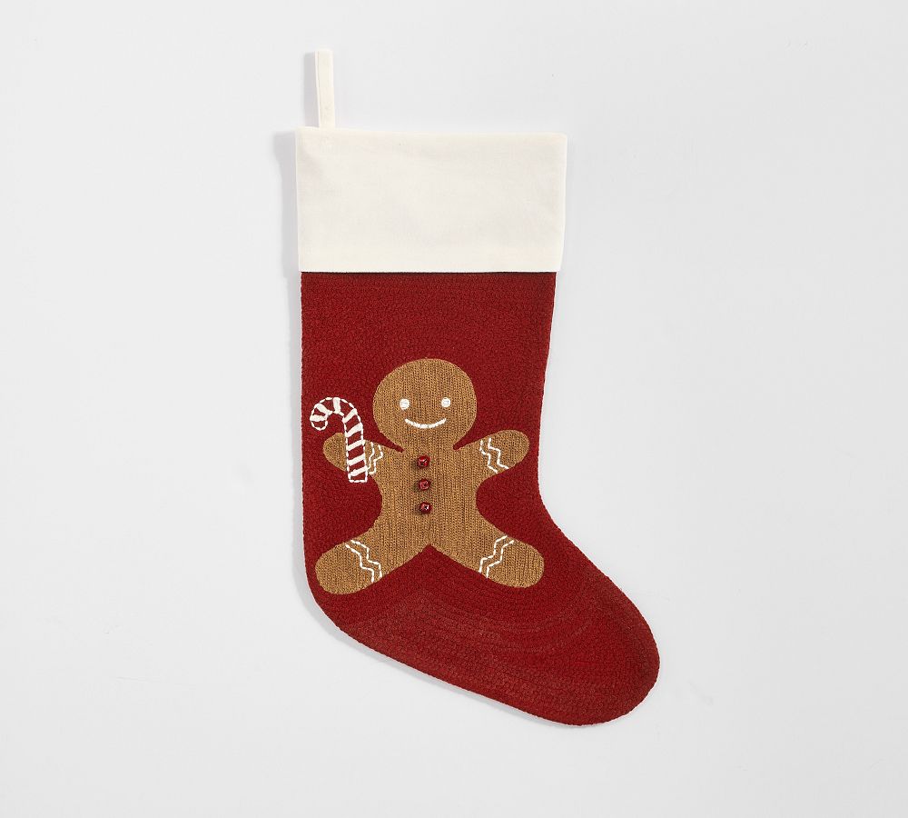 Holiday Icons Crewel Stockings