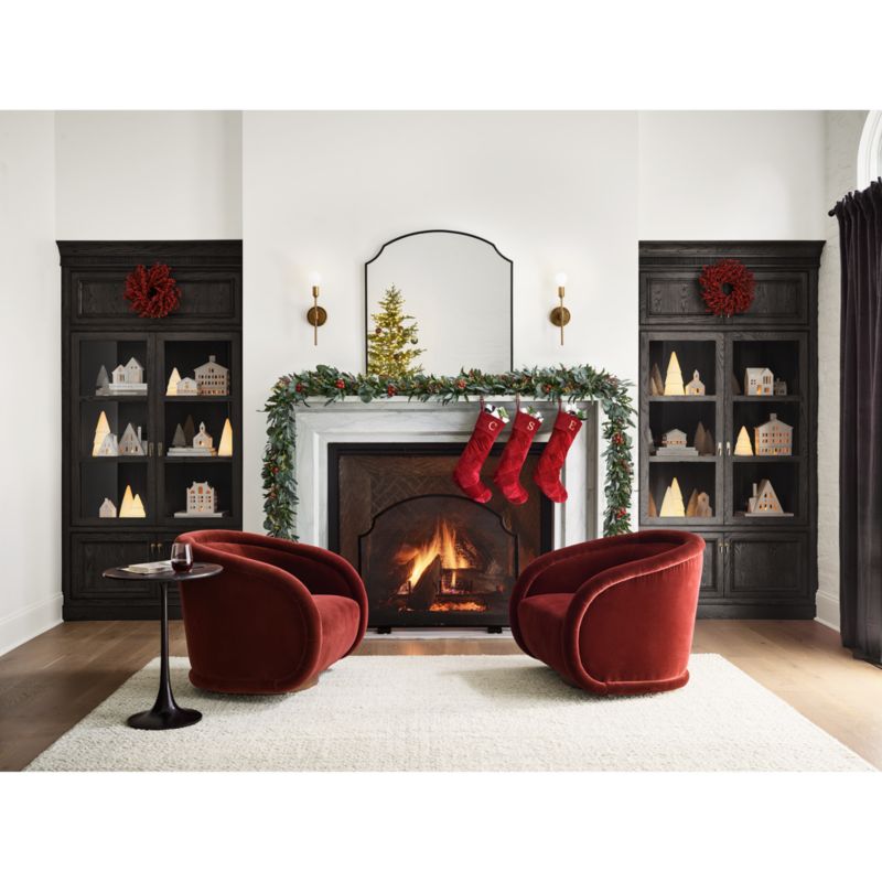 Faux Mini Red Berry Wreath 14